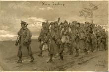 1915 7th Division Christmas card