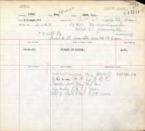 CEF Commonwealth War Graves Register for L/Cpl Frank Webb (Source: Ancestry.com)